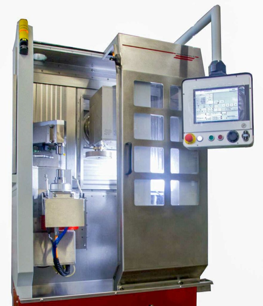 Rondiermaschine CG 322V - Schleifmaschinen Rundschleifen Rondieren - dama technologies ag
